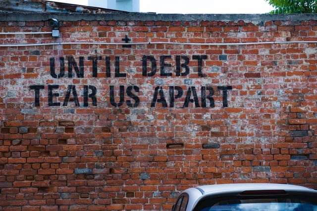 debt tear us apart